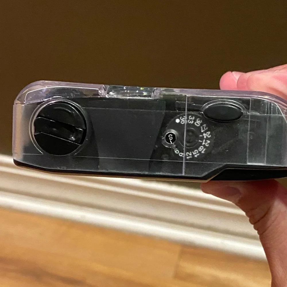FILM CAMERA WITH WATERPROOF CASE